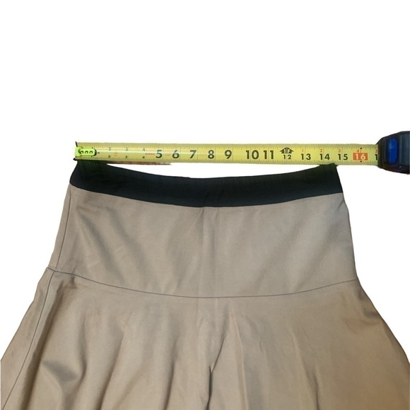 XOXO High Waisted Fit and Flare Mini Skirt Tan - Picture 8 of 10